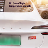 CTmods® Emblem Plate Badge Sticker Decal For Tesla Model 3 / Y / Highland / Juniper